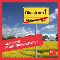 Nein zur Atomstrom-Initiative